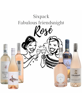 Sixpack Fabulous Friendsnight Rosé